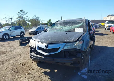 2010 Acura Mdx Technology Package z USA, uszkodzony, nr VIN 2HNYD2H69AH530812